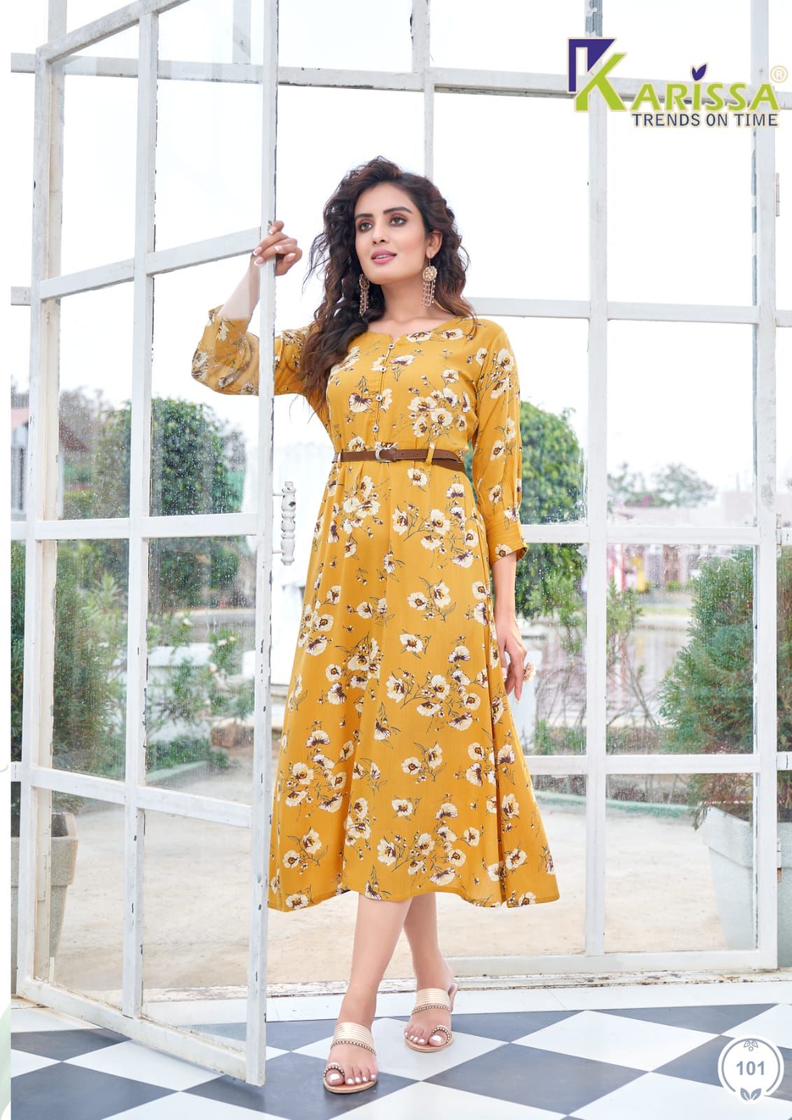 Karissa Kinlee Nx 1 New Stylish Party Wear Latest  Anarkali Kurti Collection